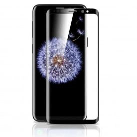 Folie protectie din sticla Samsung Galaxy S9 Plus, full cover, full glue, lipici pe tot ecranul, case friendly, 3D - Img 5