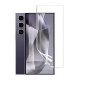 Folie Silicon Clară Samsung S24 Ultra – Protecție Ecran TPU, Ultra Subțire, Touch Perfect