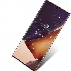 Folie Sticla protectie ecran Cu Gel Nano UV Samsung Galaxy NOTE 20 Ultra, full glue, lipici pe tot ecranul - Img 4
