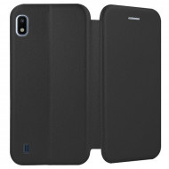 Husa Flip Cover Negru din piele ecologica Samsung Galaxy A10 - Img 3