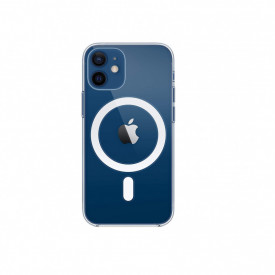 Husa iPhone 12 / 12 Pro, protectie transparenta, ultra slim, tip MagSafe