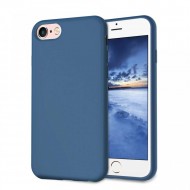 Husa iPhone 6/6s, ultra slim silicon Albastru