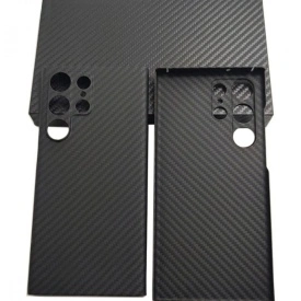Husa protectie din Kevlar pentru Samsung Galaxy S24 ultra, din Fibra de Carbon