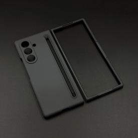 Husa samsung galaxy z fold 7 neagra cu s pen