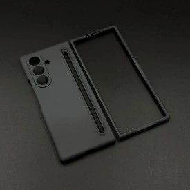 Husa samsung galaxy z fold 7 neagra cu s pen