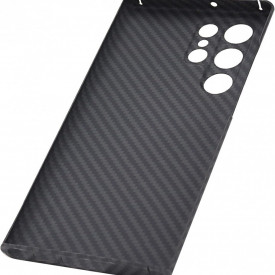 Husa protectie din Kevlar pentru Samsung Galaxy S23 ultra, din Fibra de Carbon, isag