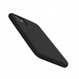 Husa protectie iPhone 11, ultra slim, silicon Negru, interior din microfibra, protectie camera, protectie ecran - Img 6