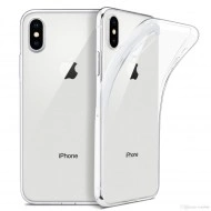 Husa protectie iPhone X / iPhone XS din silicon transparent, ultra-slim 0.3 mm, perfect fit, anti alunecare, PlanetPhone
