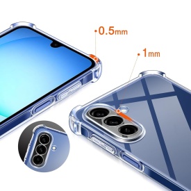 husa antisoc samsung a17 transparenta