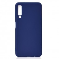 Husa Samsung Galaxy A7 2018, ultra slim silicon Albastru