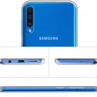 Husa Samsung Galaxy A70, ultra slim din silicon Transparent - Img 2
