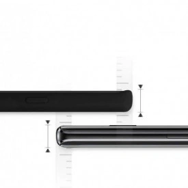 husa note 9 silicon catifea negru planetphone