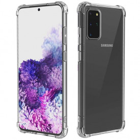 HUSA SILICON TRANSPARENT antisoc colturi SAMSUNG S20 PLANETPHONE 