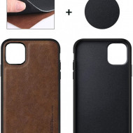 husa iphone 11 pro piele maro, husa luxury 2