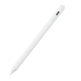 Stylus Touch Pen, Profesional, pentru iPad Apple si Samsung Galaxy Tab, Touch Control, Fara Lag, USB-C, anti-zgarietura, Alb,