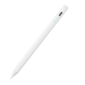Stylus Touch Pen, Profesional, pentru iPad Apple si Samsung Galaxy Tab, Touch Control, Fara Lag, USB-C, anti-zgarietura, Alb,