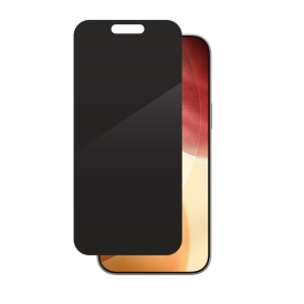 Folie protectie din sticla Privacy, compatibila cu iPhone 17, cu lipici pe tot ecranul Full Glue, Case Friendly