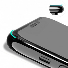 Folie protectie din sticla Privacy, iPhone 11 Pro Max, full cover, full glue, case friendly, Premium Quality, Case friendly - Img 5