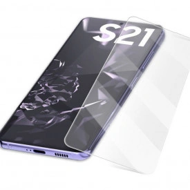 Folie Sticla Cu Gel Nano si lampa UV Samsung Galaxy S21 - Img 4