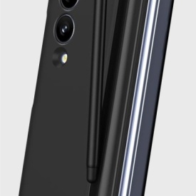 husa z fold 3  cu pen neagra din plastic planetphone