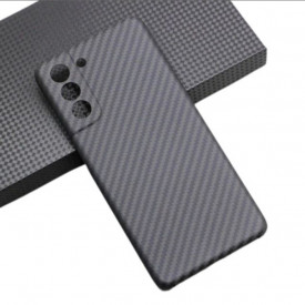 Husa protectie din Kevlar pentru Samsung Galaxy S21 plus, din Fibra de Carbon, isag
