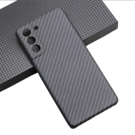 Husa protectie din Kevlar pentru Samsung Galaxy S21 plus, din Fibra de Carbon, isag