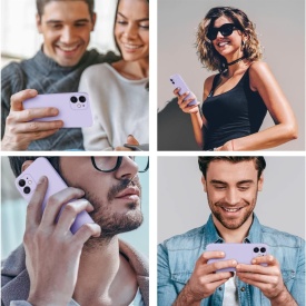 Husa protectie pentru iPhone 11, slim, silicon Mov cu interior din microfibra, protectie camera si Personalizare Unica cu Numele Maria - Img 6