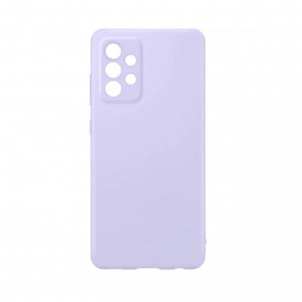 husa mov SAMSUNG A32 4G silicon si catifea planetphone