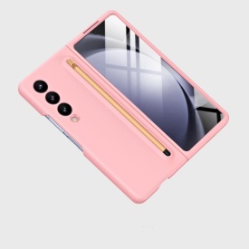 husa samsung z fold 3 cu s pen roz planetphone