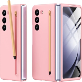 husa samsung z fold 6 cu s pen roz planetphone