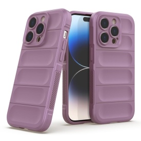 Husa protectie Wave style, compatibila cu iPhone 16 Pro Max, antisoc, silicon Mov, interior din microfibra, anti-alunecare, protectie camera, protectie ecran - Img 2