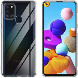 husa silicon a21s transparent calitate