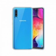 Husa Samsung Galaxy A70, ultra slim din silicon Transparent - Img 3