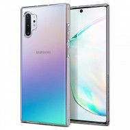 Husa Samsung Galaxy Note 10 Plus, ultra slim silicon Transparent - Img 2