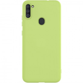 husa silicon catifea VERDE samsung galaxy A11, M11 planetphone