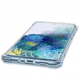 HUSA SILICON TRANSPARENT antisoc colturi SAMSUNG S20 PLANETPHONE 