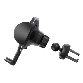 Incarcator auto wireless prindere in grila de ventilatie