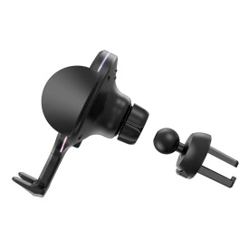Incarcator auto wireless prindere in grila de ventilatie