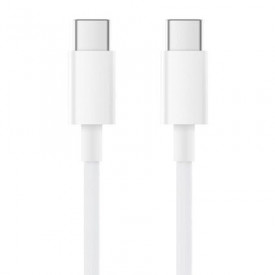 Cablu de Incarcare si Sincronizare USB Type-C la USB Type-C, Tip C, Bulk, 100 cm, Universal, Alb
