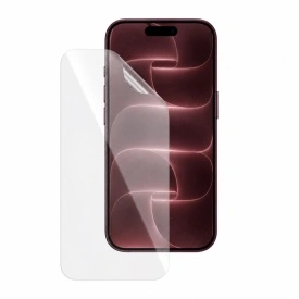 Folie de protectie ecran pentru iPhone 18 Pro, din silicon , Perfect fit, TPU, acopera tot ecranul, transparenta