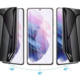 folie privacy silicon samsung s21 FE planetphone