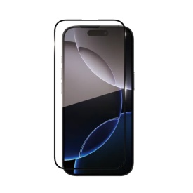 Folie protectie din sticla iPhone 16 Pro, full cover, case friendly, full glue, rezistenta la socuri