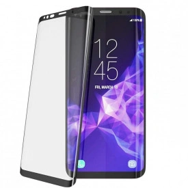 Folie protectie din sticla Samsung Galaxy S9, full cover, full glue, lipici pe tot ecranul, case friendly, 3D - Img 3