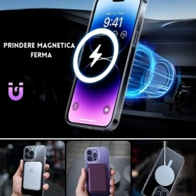 husa iphone 16 pro max magsafe transparenta planetphone