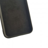 Husa iPhone 11 Pro Max, ultra slim silicon si microfibra Negru - Img 2
