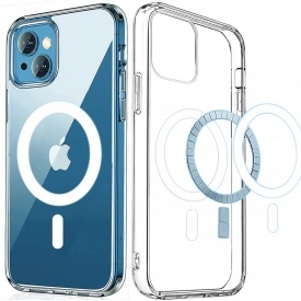 husa magsafe iphone 15 planetphone transparent silicon 3