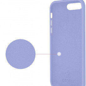 Husa iPhone SE 2, ultra slim silicon, interior din catifea, protectie camera, protectie ecran, Mov Deschis - Img 5