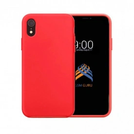 Husa iPhone XR, ultra slim silicon Rosu
