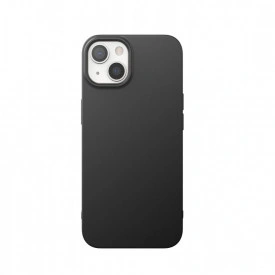husa iphone 13 negru silicon planetphone microfibra 