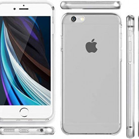 Husa protectie iPhone 7 / 8, Fully PC & Glass 360° (fata + spate), transparenta, ultra slim, Premium Quality - Img 5